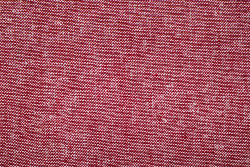 Leinen-/ Baumwollgemisch Essex Yarn Dyed  Red (10 cm)